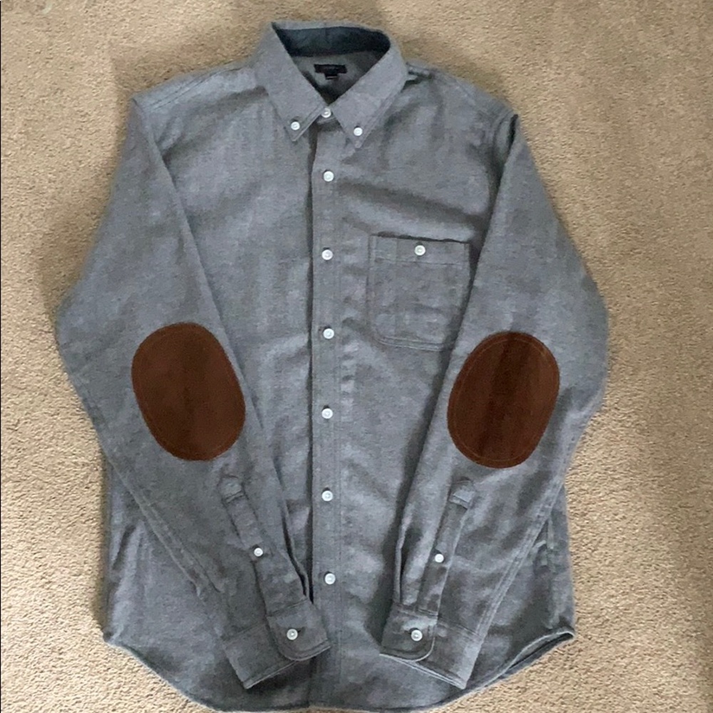 J Crew Grey Long Sleeve, Size Medium, Brand New
